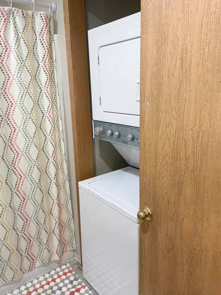 laundry room in milwaukee home